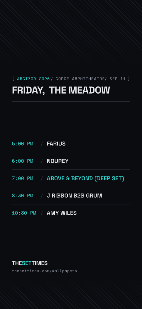 ABGT700 2026, The Meadow wallpaper