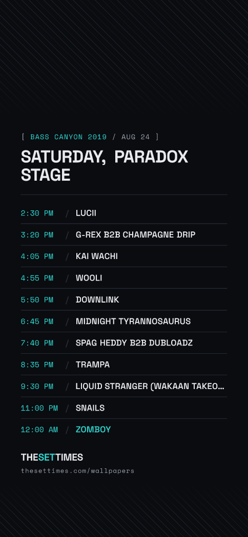 Bass Canyon 2019, Paradox Stage wallpaper
