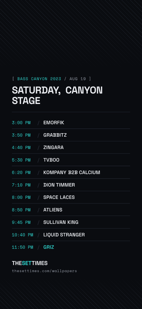Bass Canyon 2023, Canyon Stage wallpaper