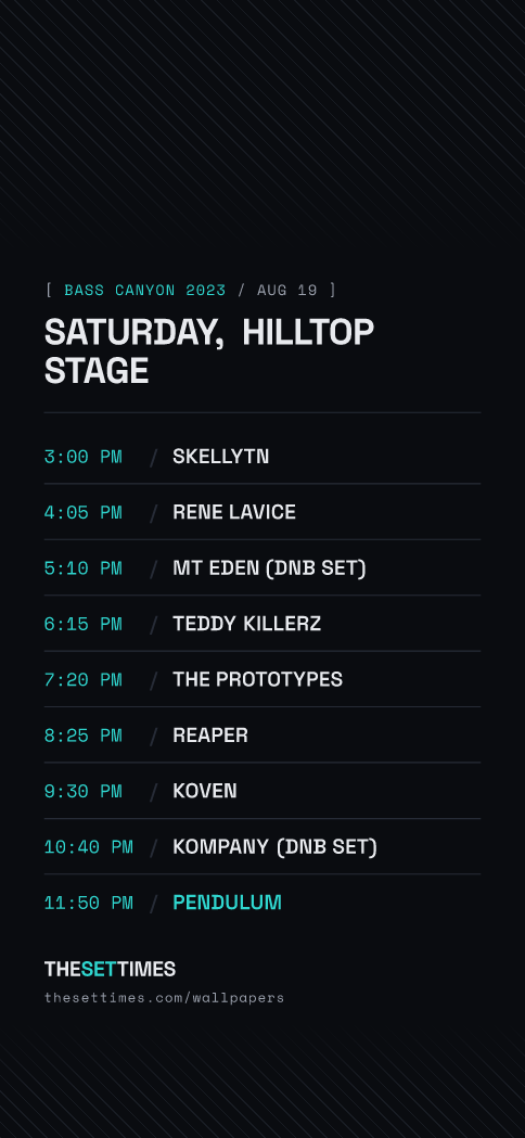 Bass Canyon 2023, Hilltop Stage wallpaper
