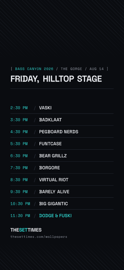 Bass Canyon 2026, Hilltop Stage wallpaper