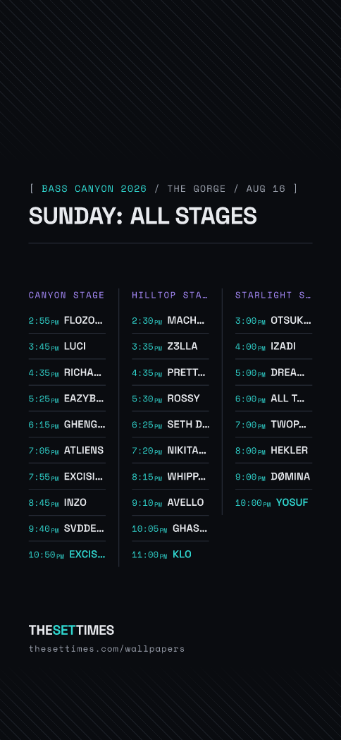 Bass Canyon 2026, All Stages wallpaper